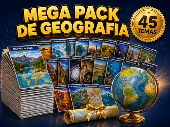 Mega Pack de Folders de Geografia